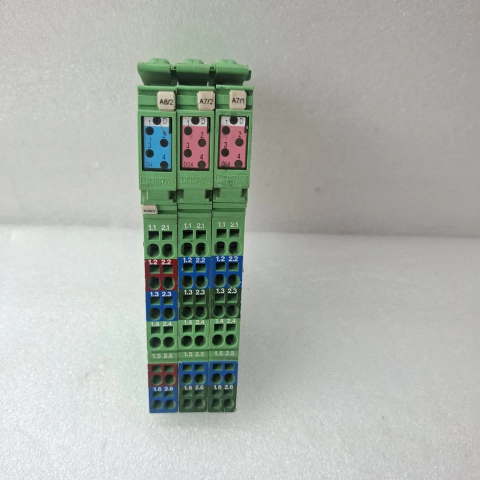 LOT OF 3 PCS PHOENIX CONTACT IB IL 24 DI 4-2MBD INTERBUS MODULE